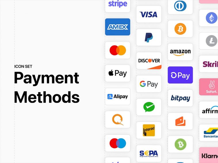 Figma Payment Methods Icon set