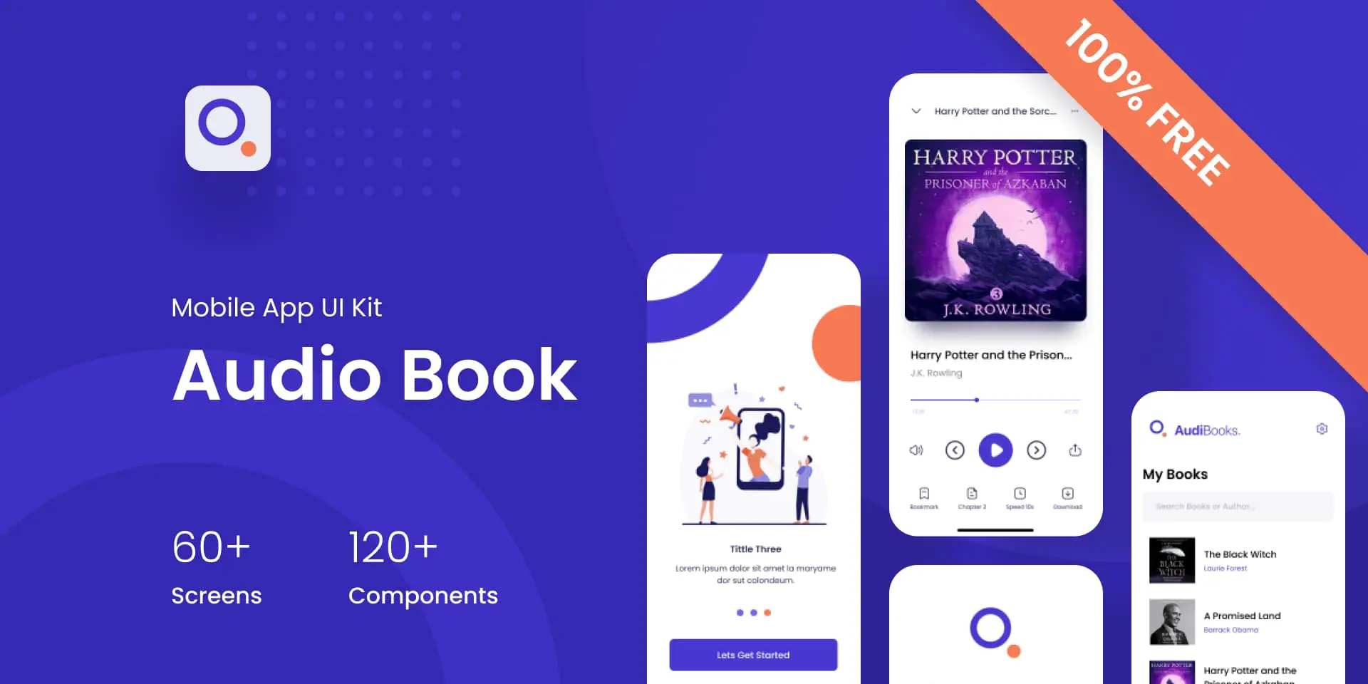 Audio Book – App UI Kit