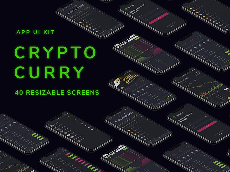 Crypto Curry Sample Sketch Template