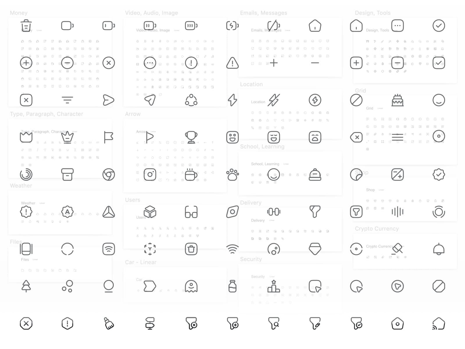 Iconsax – 1000 Icons Sketch Resource
