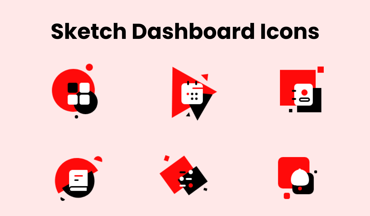 Dashboard Icons for Sketch