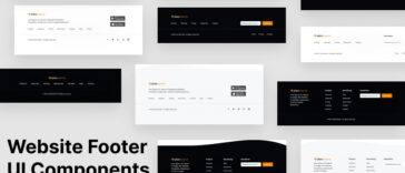 Website Footer Design Components